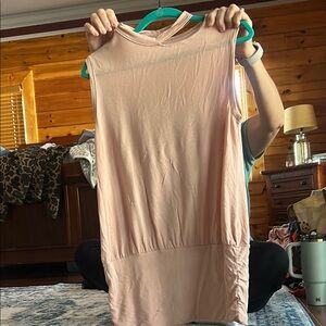 Pink Sleeveless Top